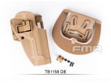 FMA CQC Hard Plastic Holster For M92 DE TB1158-DE free shipping